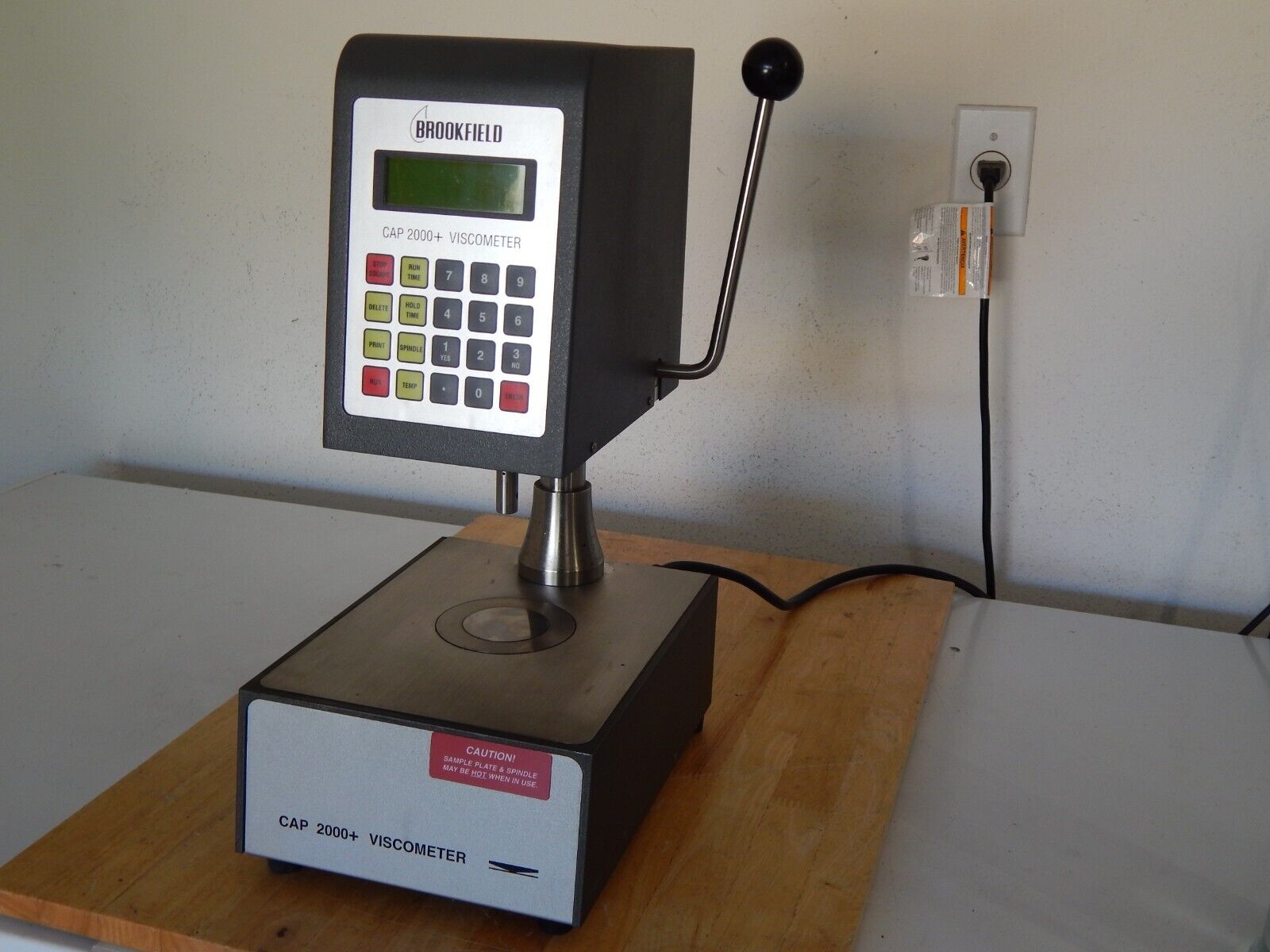 Ametek Brookfield CAP 2000+L Viscometer Ametek Brookfield CAP 2000+L Viscometer